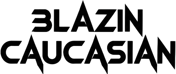 Blazin Caucasian Ink Wordmark