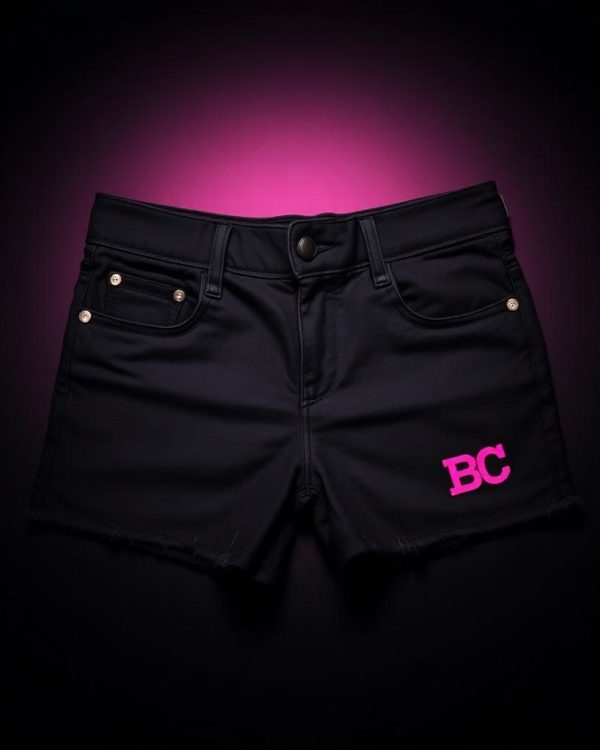 Purr Verse Denim Shorts