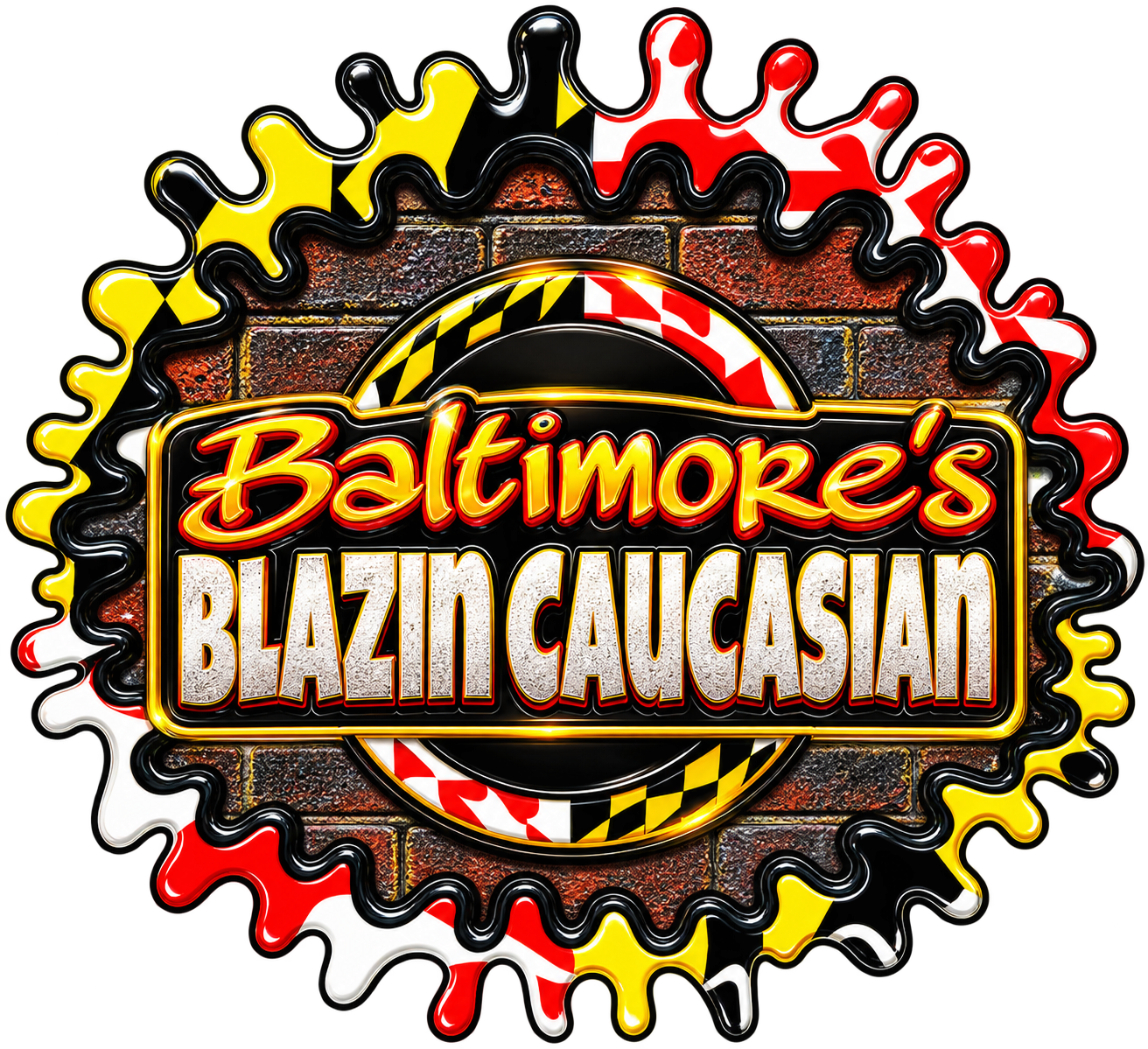 Blazin Caucasian Baltimore Crest