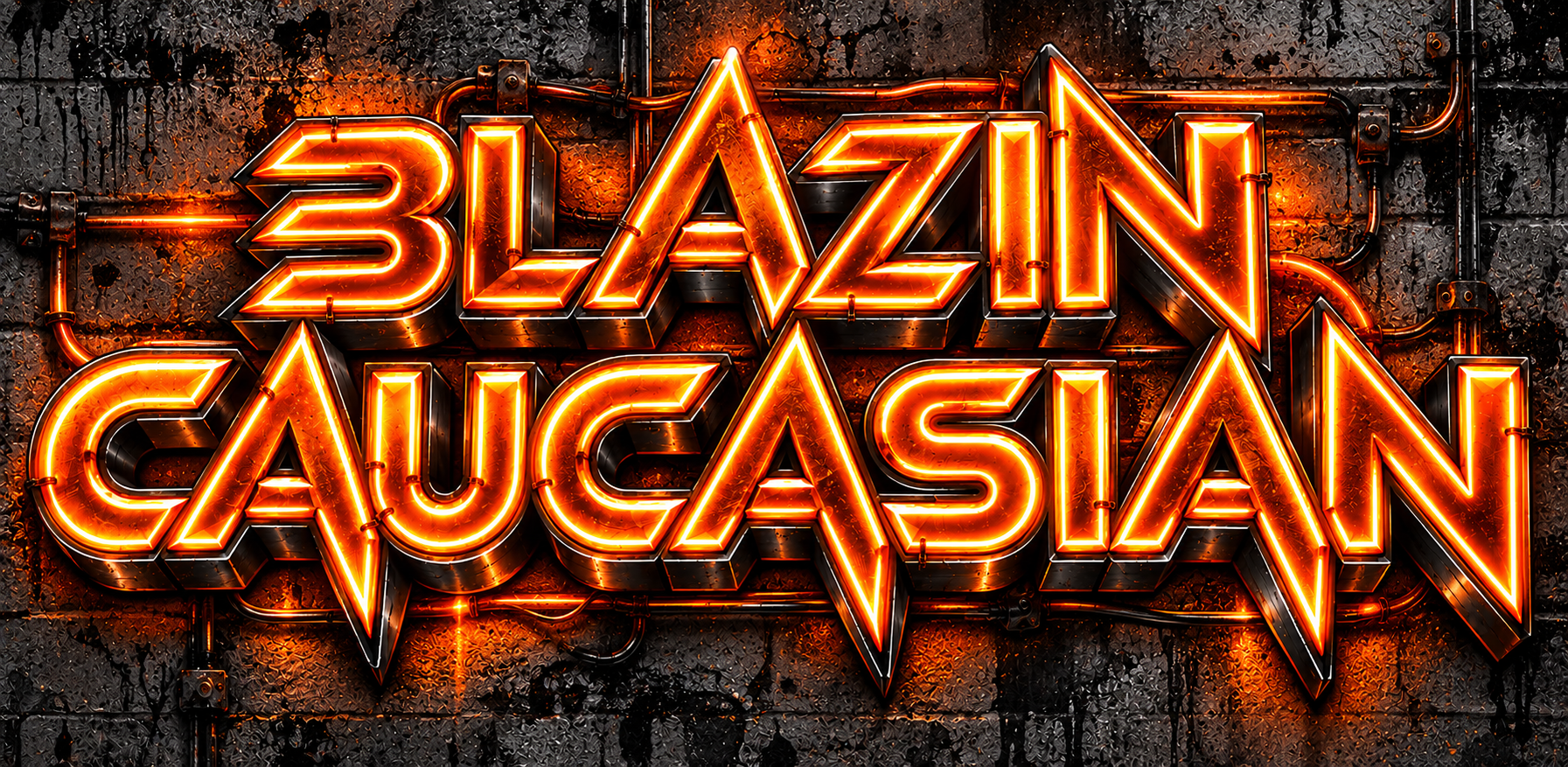Blazin Caucasian